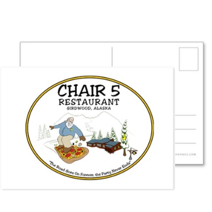 chair five restaurant merchandise with logo